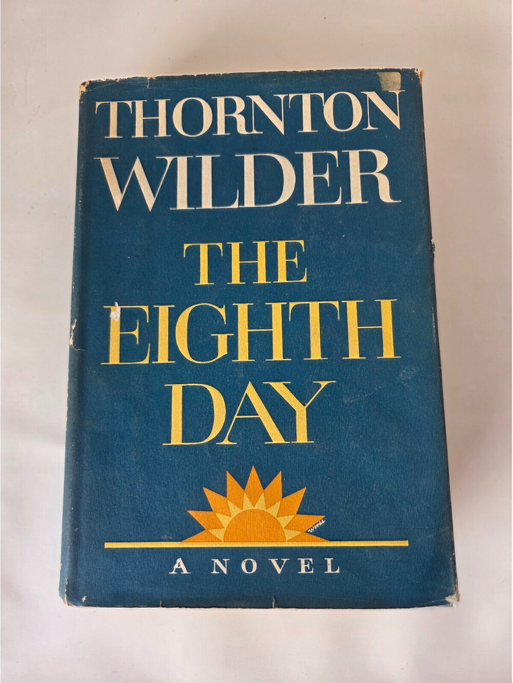 The Eighth Day by Thornton Wilder 1967 Hardcover w/ Dust Jacket